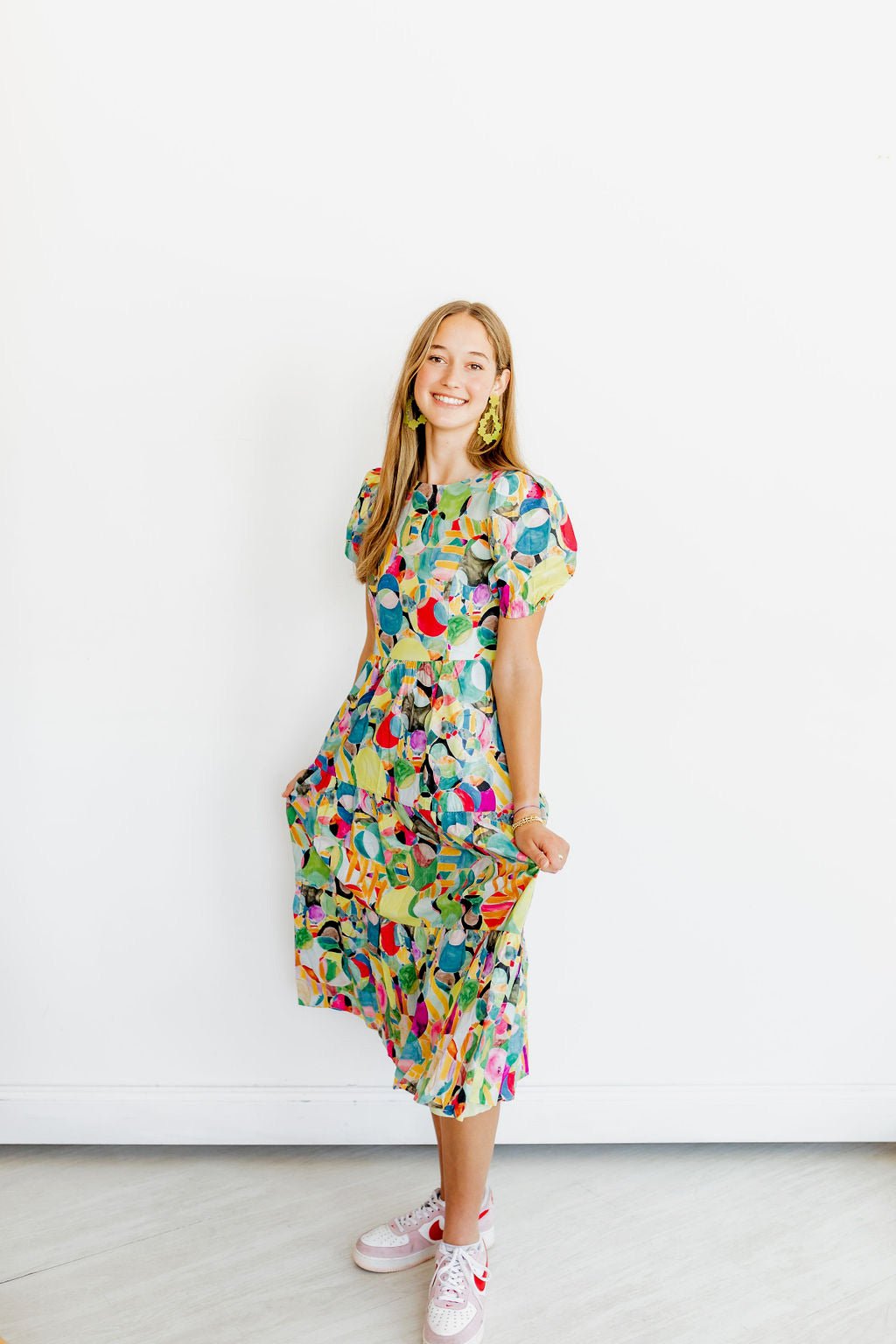 Bianca Statement Earrings - Citrine - Shop LINNY CO