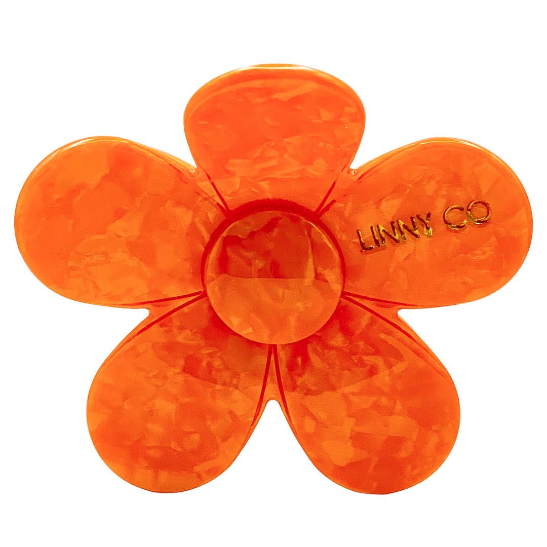 Hair Clip - Gigi - Orange - Shop LINNY CO