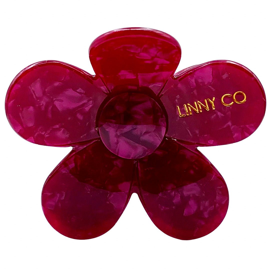 Hair Clip - Gigi - Pinot Noir - Shop LINNY CO