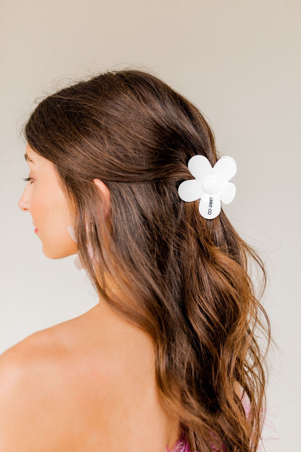Hair Clip - Gigi - Pinot Noir - Shop LINNY CO