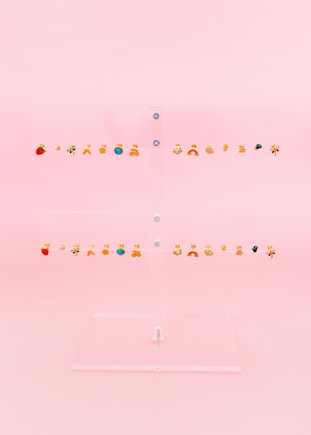 Screwback Stud Earrings - Vera Round 8mm - Shop LINNY CO