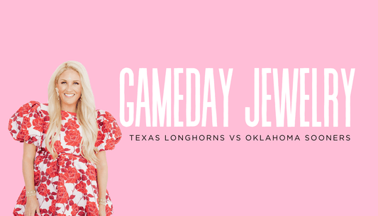 Cheer in Style: LINNY CO Jewelry for the Texas Longhorns vs. Oklahoma Game - Shop LINNY CO