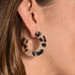 Remi Hoop Earring - Brown Tortoise