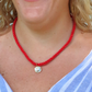 Necklace - Tailyn Rope Red