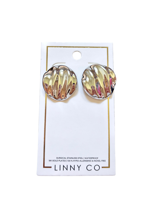 Mae Statement Earring - Silver