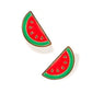 Screwback Stud Earrings - Watermelon