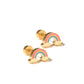 Screwback Stud Earrings - Rainbow Days