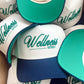 Wellness Retreat - Navy Canvas Vintage Trucker Hat
