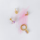 Screwback Stud Earrings Lux - Kit Baby Pink