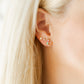 Screwback Stud Earrings - Petite Texas