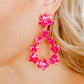Bianca Statement Earrings - Pearlized Pink