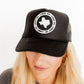 LINNY CO Black/White Texas Trucker