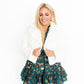Kelly Cropped Faux Fur Jacket