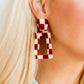 Kennedy - Maroon Checkered