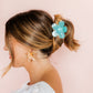 Hair Clip - Gigi - Neon Aqua