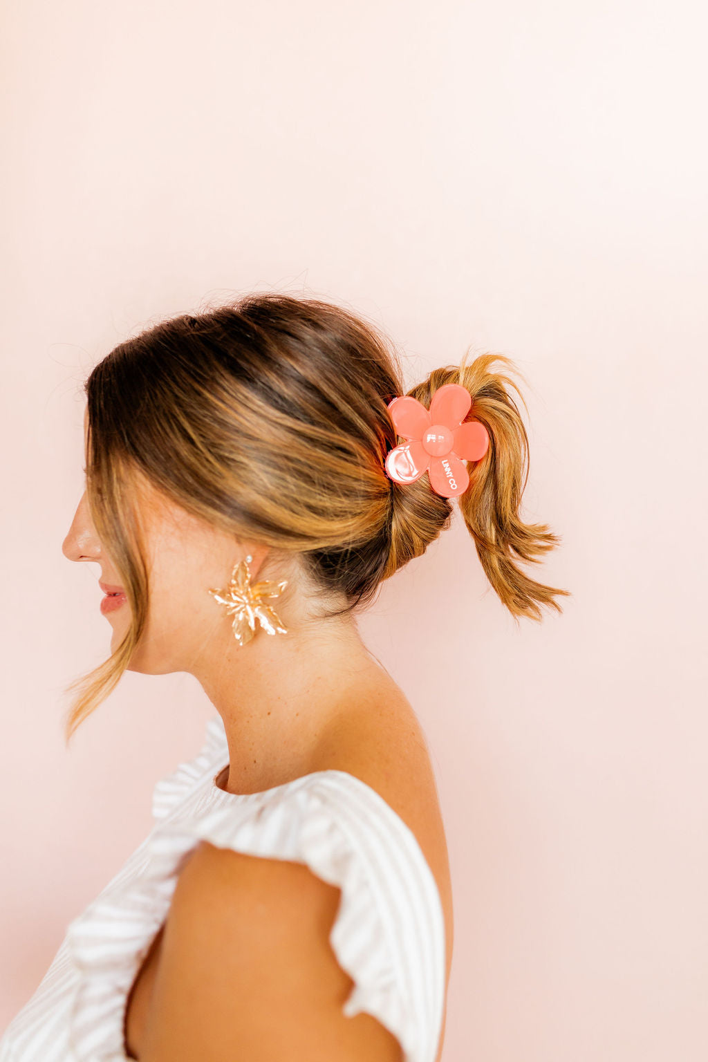 Hair Clip - Gigi Neon Watermelon