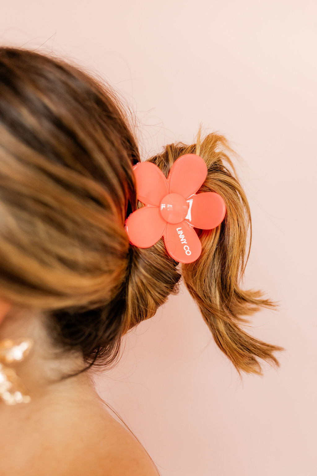 Hair Clip - Gigi - Neon Watermelon