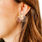 Vanessa Gold Pearl Flower Earrings