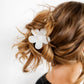 Hair Clip - Gigi Pearl White