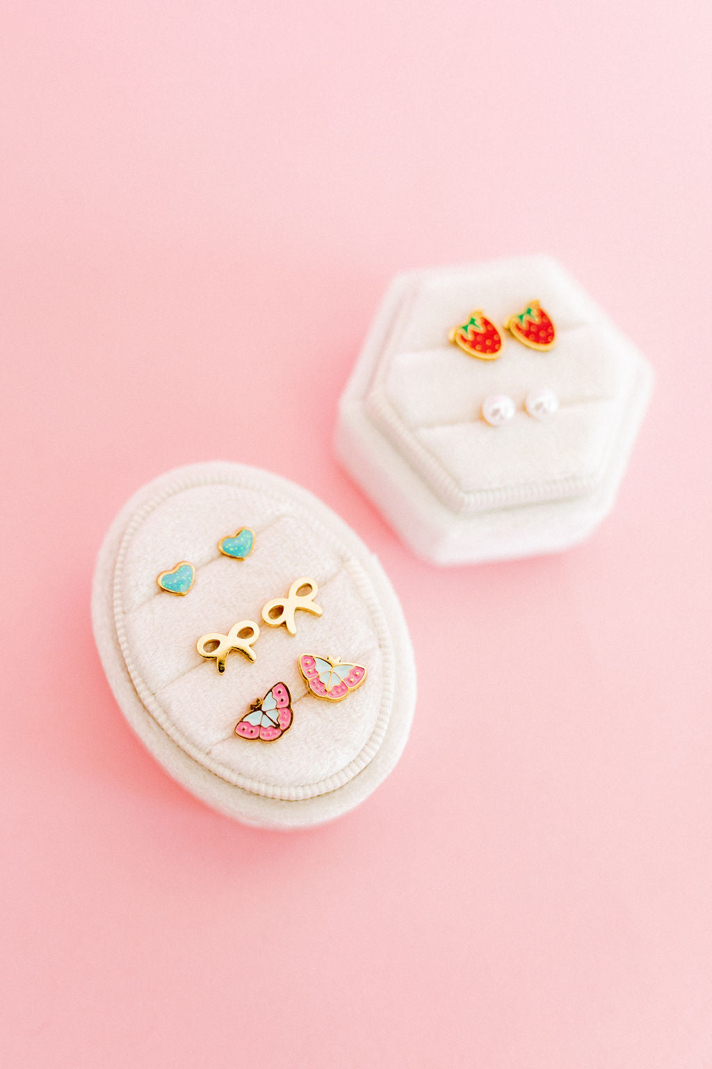 Screwback Stud Earrings - Blakely Butterfly