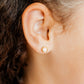 Screwback Stud Earrings - Addison Clear