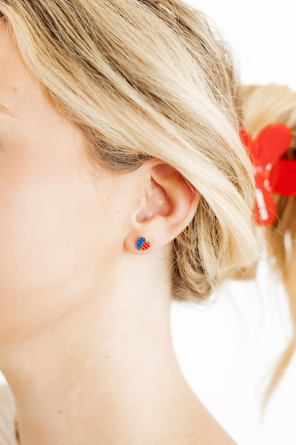 Hair Clip - Gigi True Red