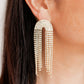 Blair Statement Earrings - Gold