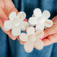 Hair Clip - Gigi Pearl White