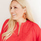 Michelle Statement Earrings - Caramel