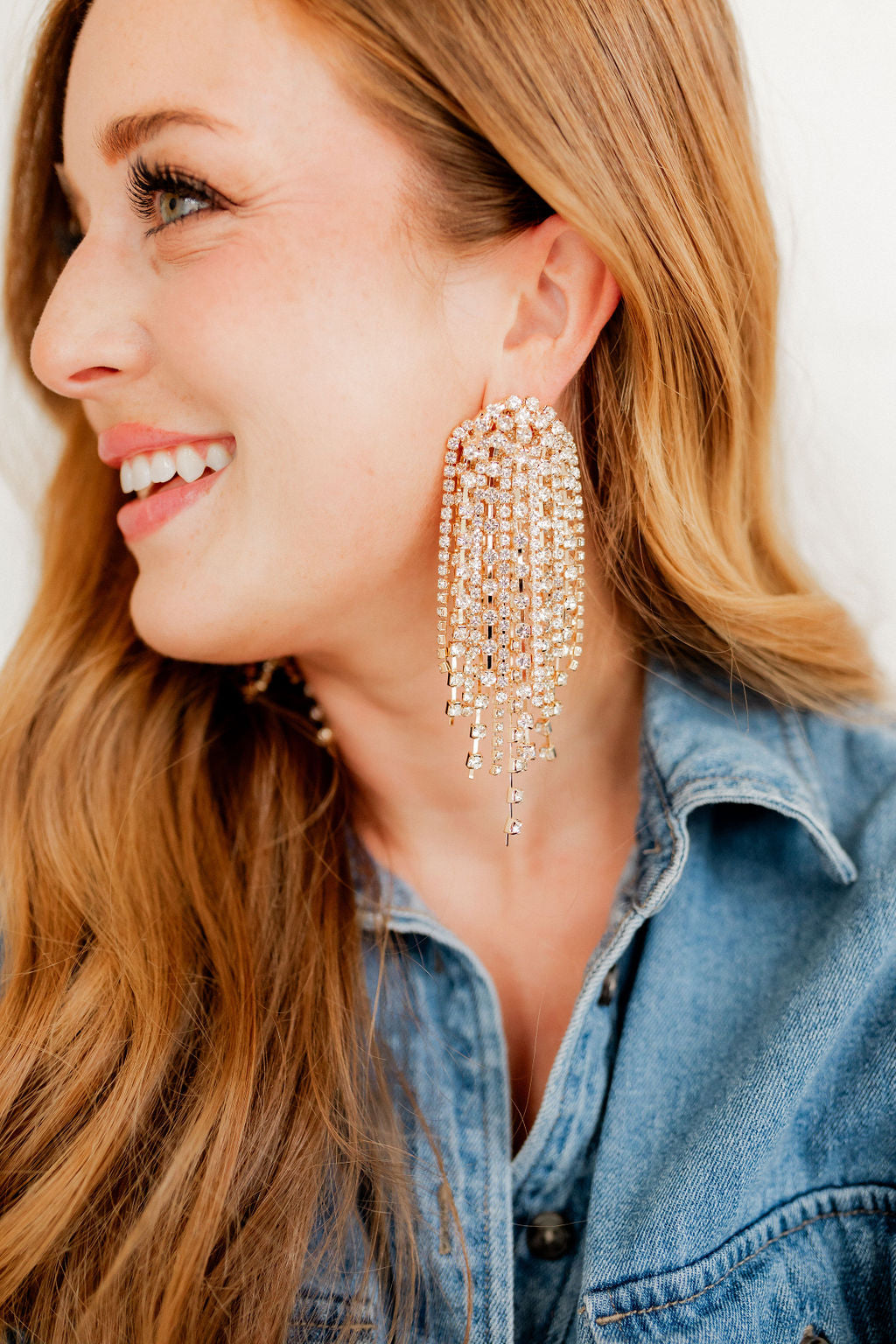 Grayson Statement Earrings - Gold