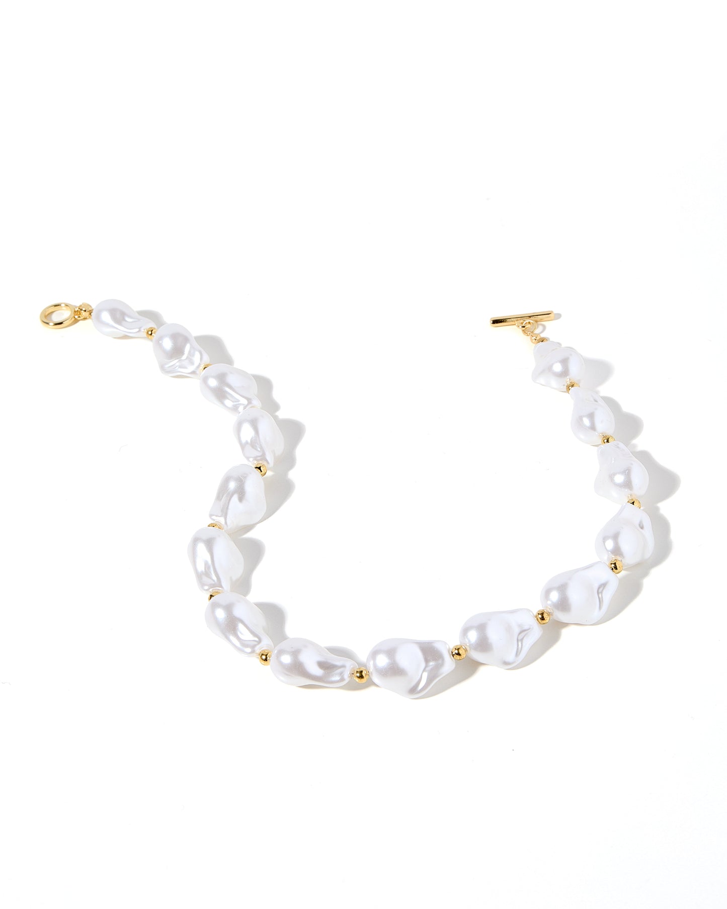 Necklace - Lana Pearl Gold
