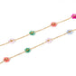 Necklace - Gracie Flower Multi Color