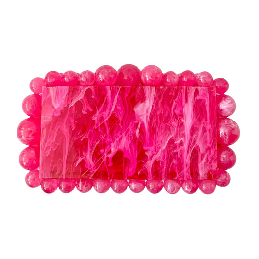 Daphne Clutch - Hot Pink