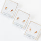 Screwback Stud Earrings - Peppermint Twist