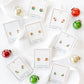 Screwback Stud Earrings - Peppermint Twist