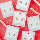 Screwback Stud Earrings - Peppermint Twist