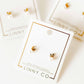 Screwback Stud Earrings - Heidi Pearl Bunny