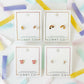 Screwback Stud Earrings - Baseball Heart