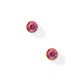 Screwback Stud Earrings - Juliet Pink 5mm