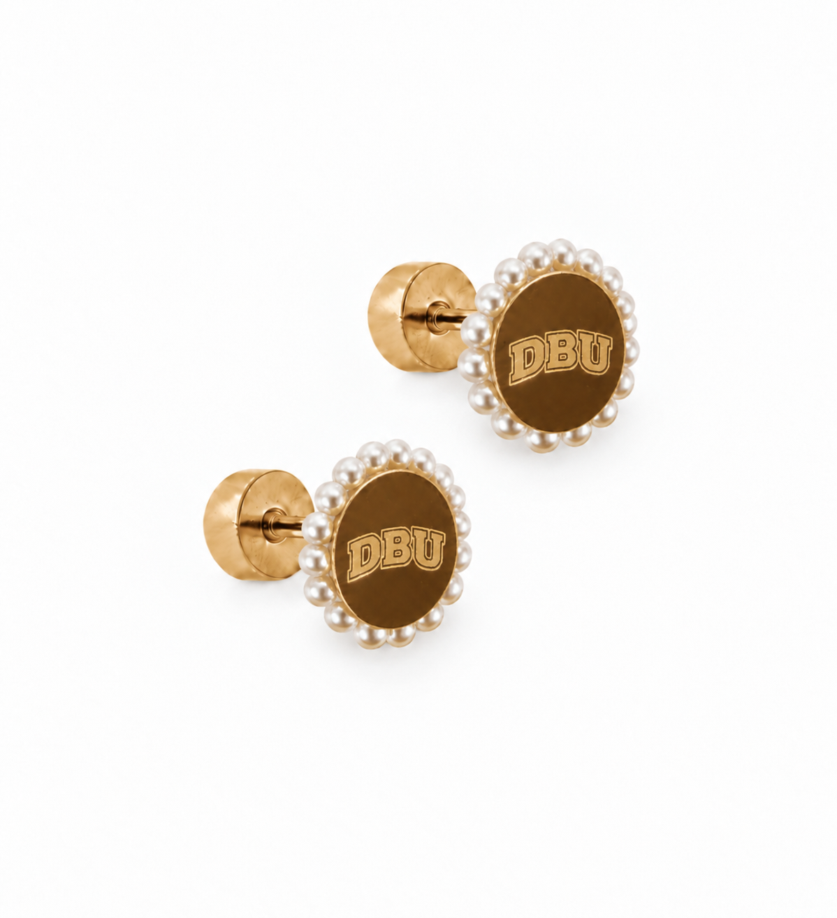 Screwback Stud Earrings - DBU Alice Gold - Shop LINNY CO