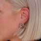 Screwback Stud Earrings - Paloma Pear Gold