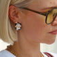 Screwback Stud Earrings - Paloma Pear Gold