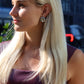 Mae Statement Earring - Silver