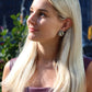 Mae Statement Earring - Silver