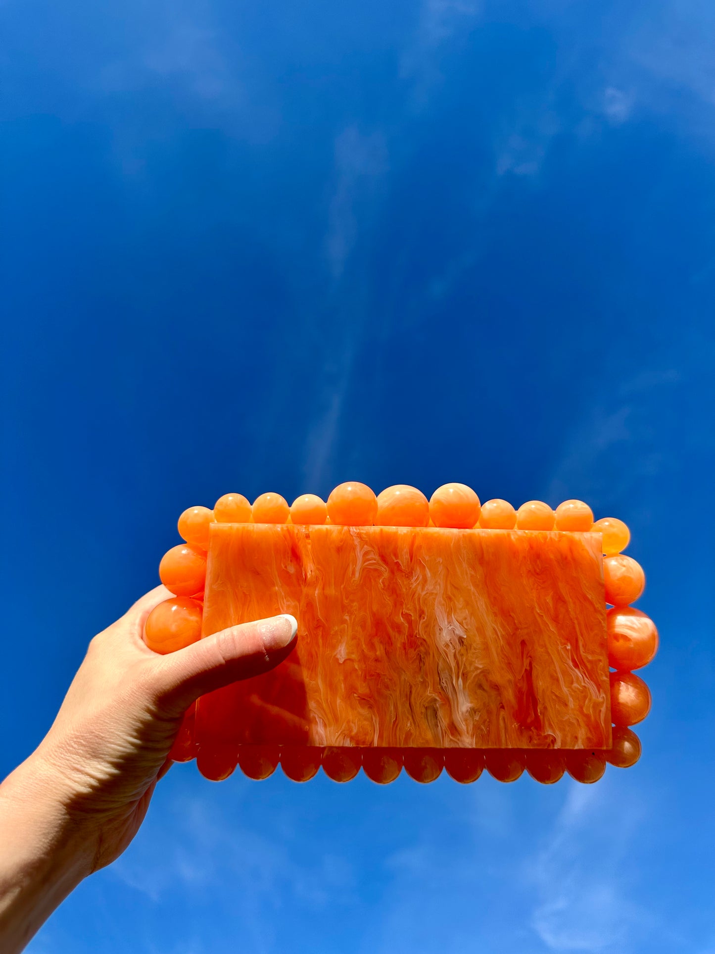 Daphne Clutch - Orange