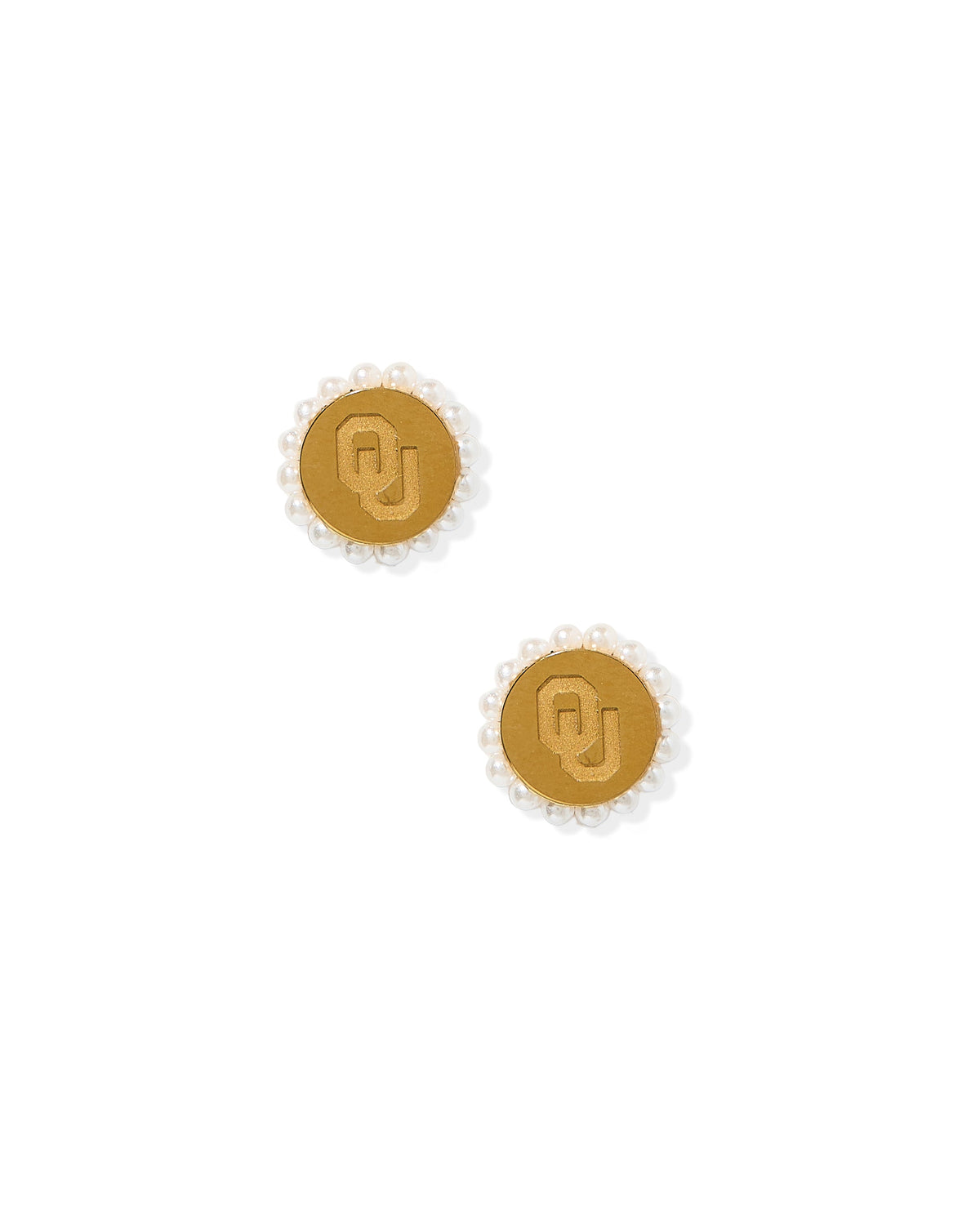 Screwback Stud Earrings - Oklahoma Alice Gold - Shop LINNY CO