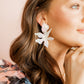 Flora Statement Earrings - Iridescent