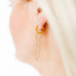 Huggie Earrings - Gwen Gold