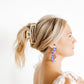 Hair Clip - Phoebe Pearl Rectangle