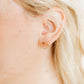 Abby Heart Stud Earrings - Golod